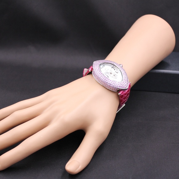 Amethyst Diamond 4.55 Ct Unisex Luxury New Watch